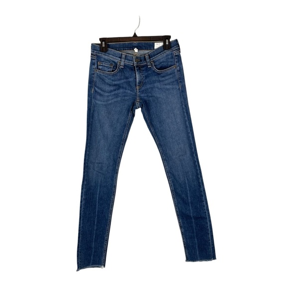 rag & bone Dre Slim Boyfriend Jeans Keiko Wash Size 25 - Picture 2 of 10
